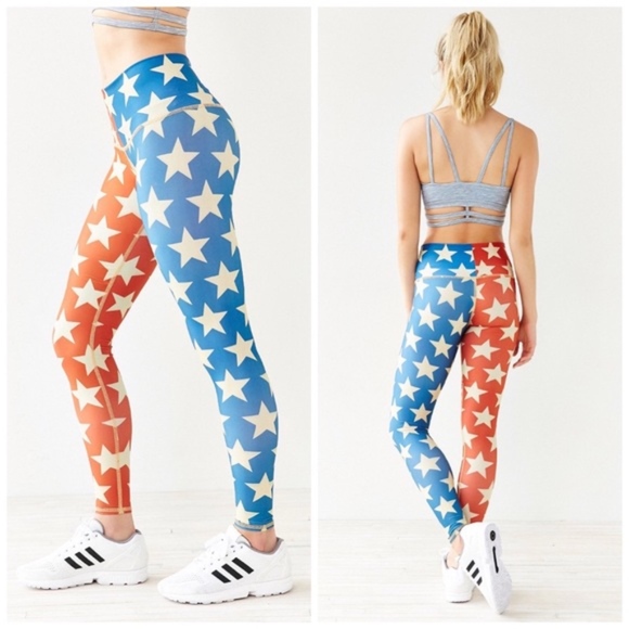 patriotic yoga pants